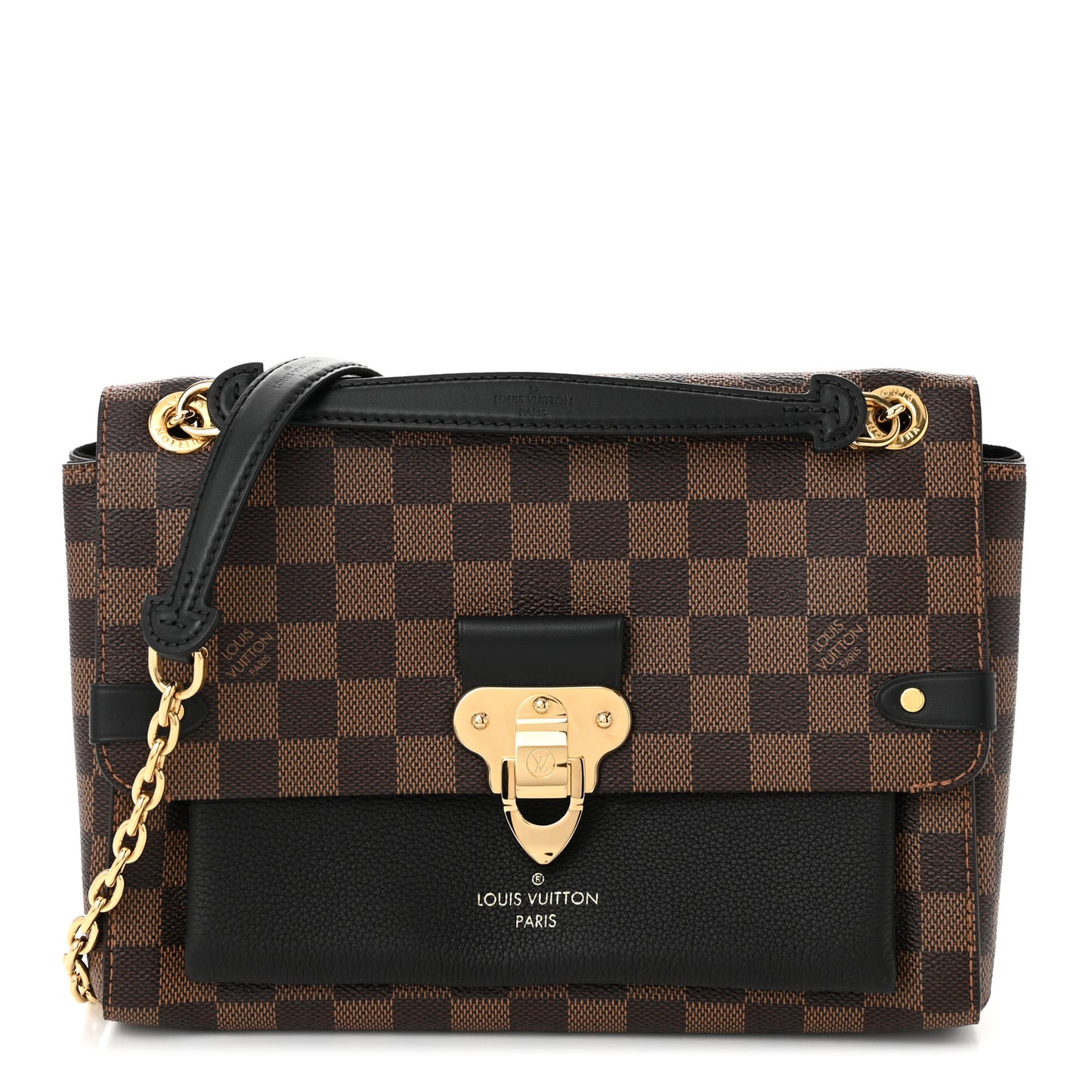 Damier Ebene Vavin PM Black
