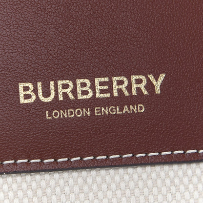 Burberry Canvas Callfskin Anne Phone Case With Strap White Tan 9 of 9