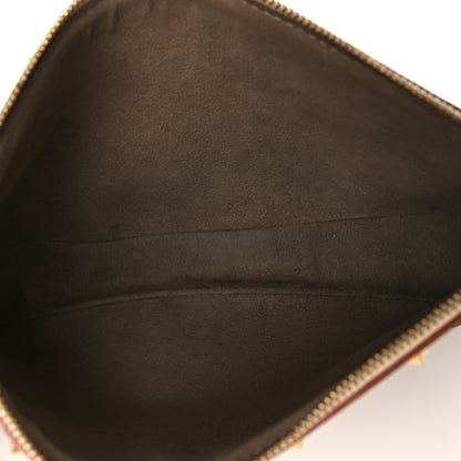 Louis Vuitton Monogram Multicolor Pochette Accessories Black 5 of 9