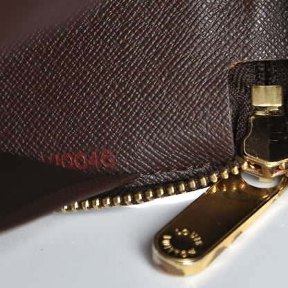Louis Vuitton Damier Ebene Zippy Organizer Wallet 7 of 7