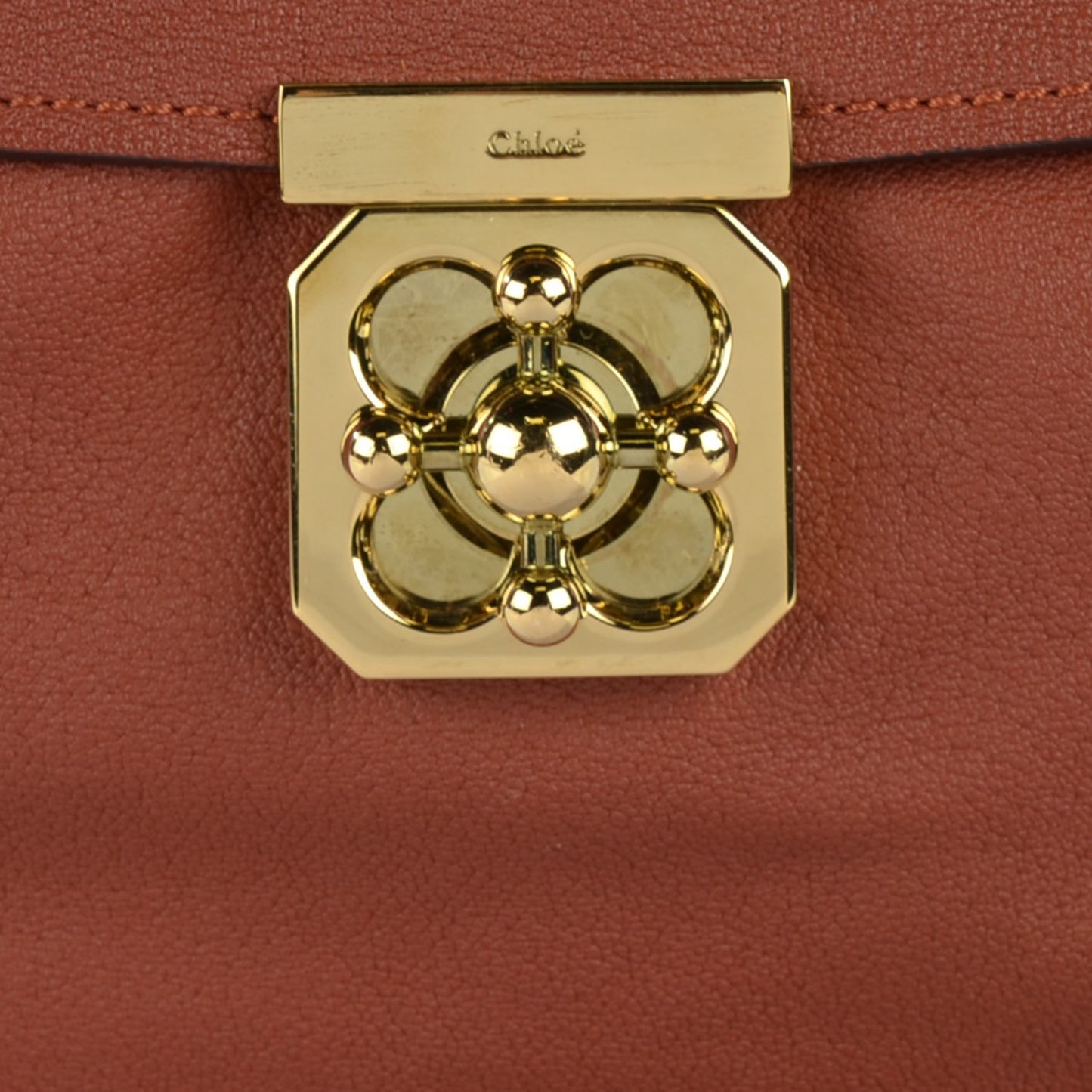 Calfskin Medium Elsie Satchel Whiskey