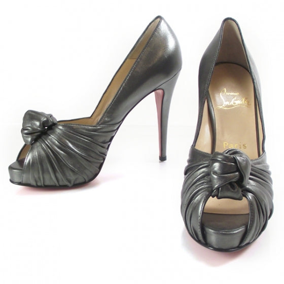 Christian Louboutin Leather Greissimo Platform Pumps 38.5 1 of 7