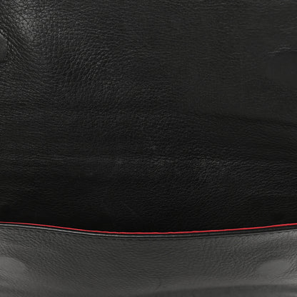 Christian Louboutin Pony Hair Calfskin Spikes Syd Backpack Coffee Bronze Black 14 of 20
