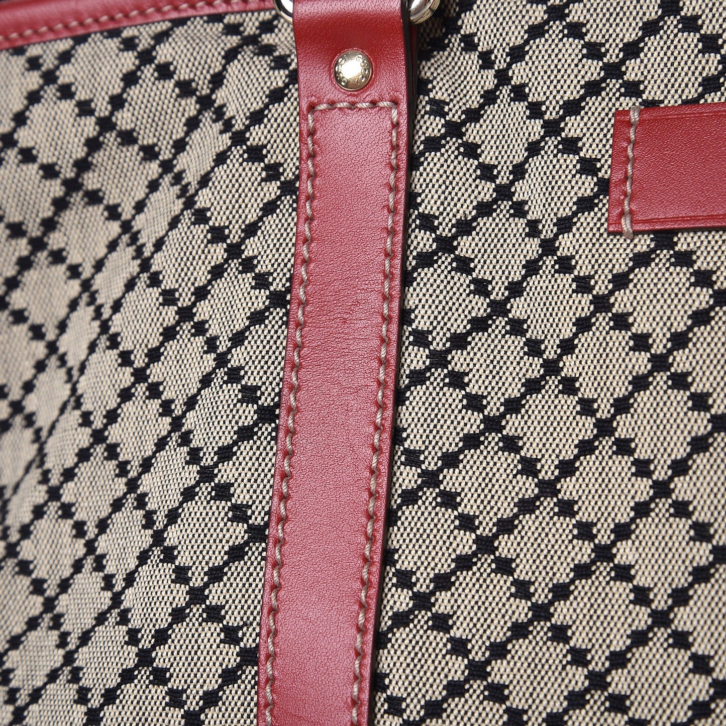 Diamante Medium Joy Tote Bag Red