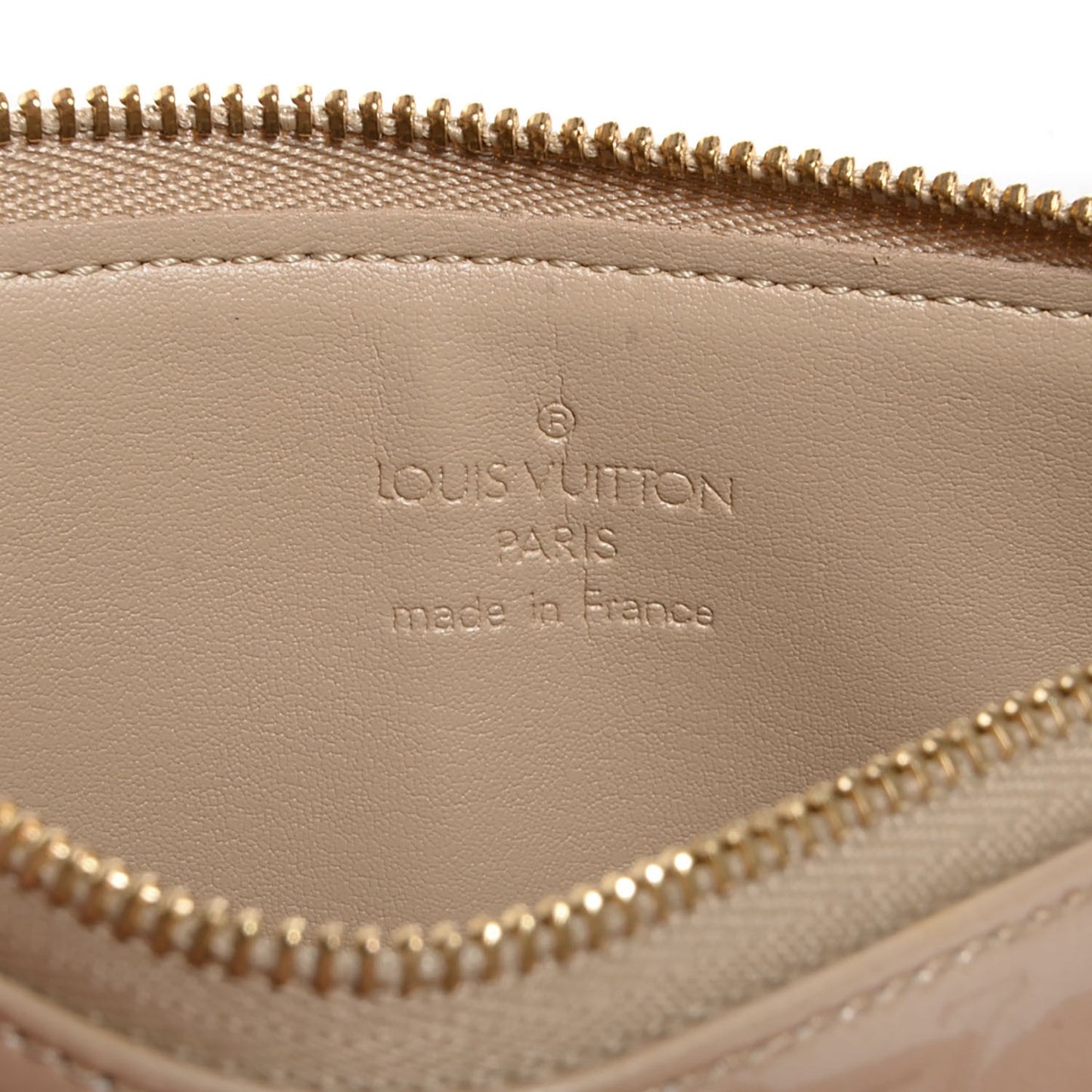 Vernis Lexington Fleurs Pochette Beige