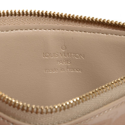 Louis Vuitton Vernis Lexington Fleurs Pochette Beige 6 of 7