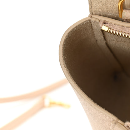 Celine Grained Calfskin Nano Belt Bag Powder 15 of 18