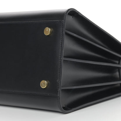 Saint Laurent Calfskin Small Sac De Jour Black Fuchsia 9 of 18