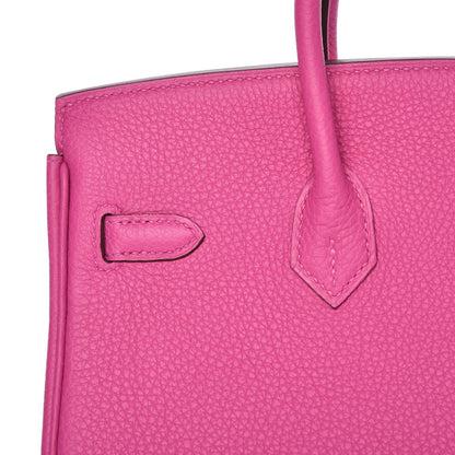 Hermes Togo Birkin 25 Magnolia 9 of 33