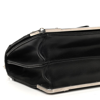 Prada City Calfskin Saffiano Cahier Bag Black 7 of 9