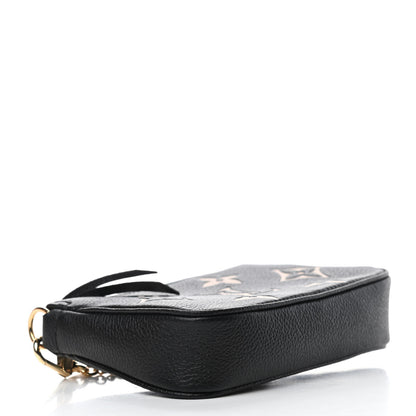 Louis Vuitton Empreinte Monogram Giant Mini Pochette Accessories Black 4 of 7