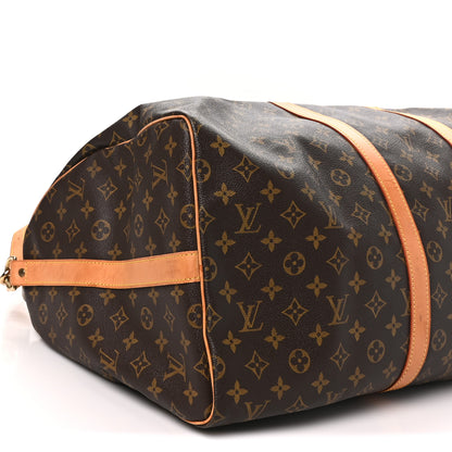 Louis Vuitton Monogram Keepall Bandouliere 55 8 of 9
