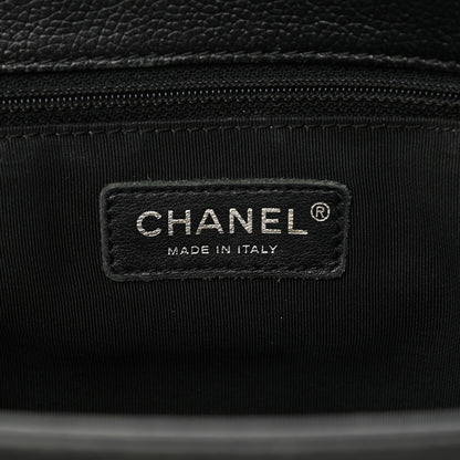 Chanel Calfskin Cerf Executive Shopper Tote Black 6 of 15