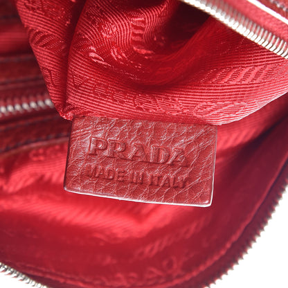 Prada Vitello Daino Sacca Hobo Rubino 7 of 11