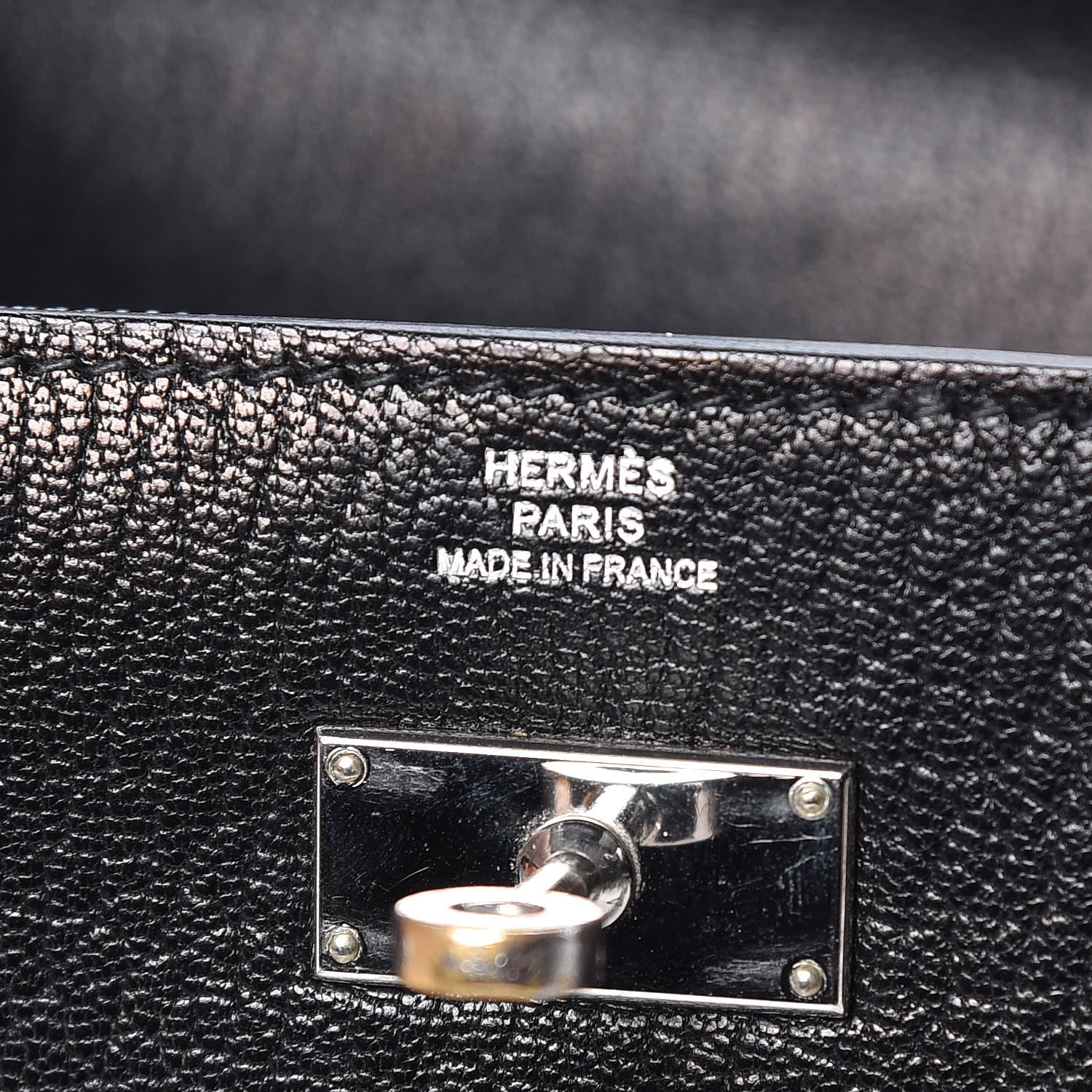 Hermes Chevre Mysore Kelly Longue Wallet Black 6 of 12