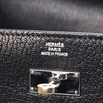 Hermes Chevre Mysore Kelly Longue Wallet Black 6 of 12