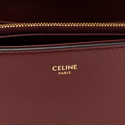 Celine Supple Calfskin Teen Victoire Light Burgundy 6 of 9