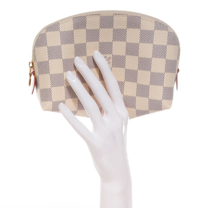 Louis Vuitton Damier Azur Cosmetic Pouch 2 of 7