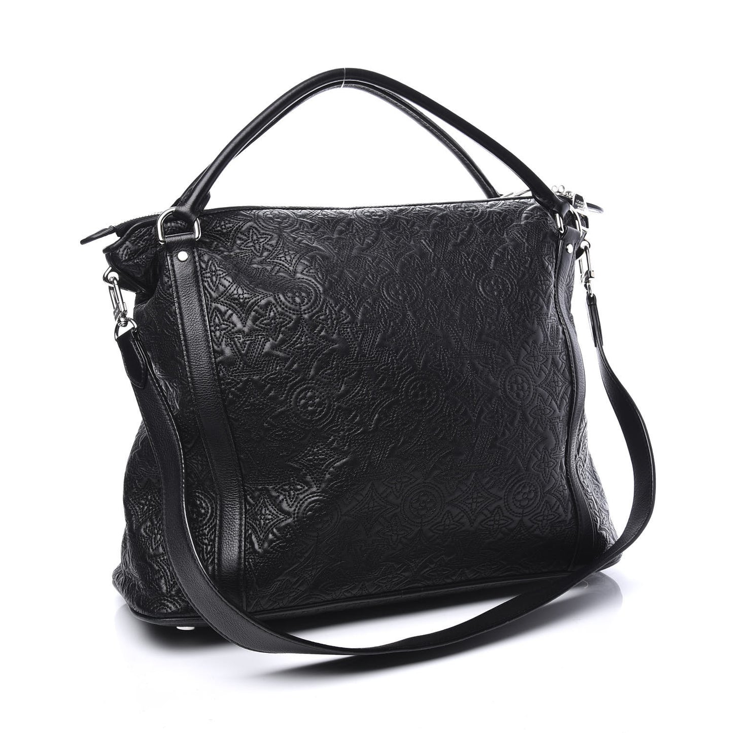 Monogram Lambskin Antheia Ixia MM Black