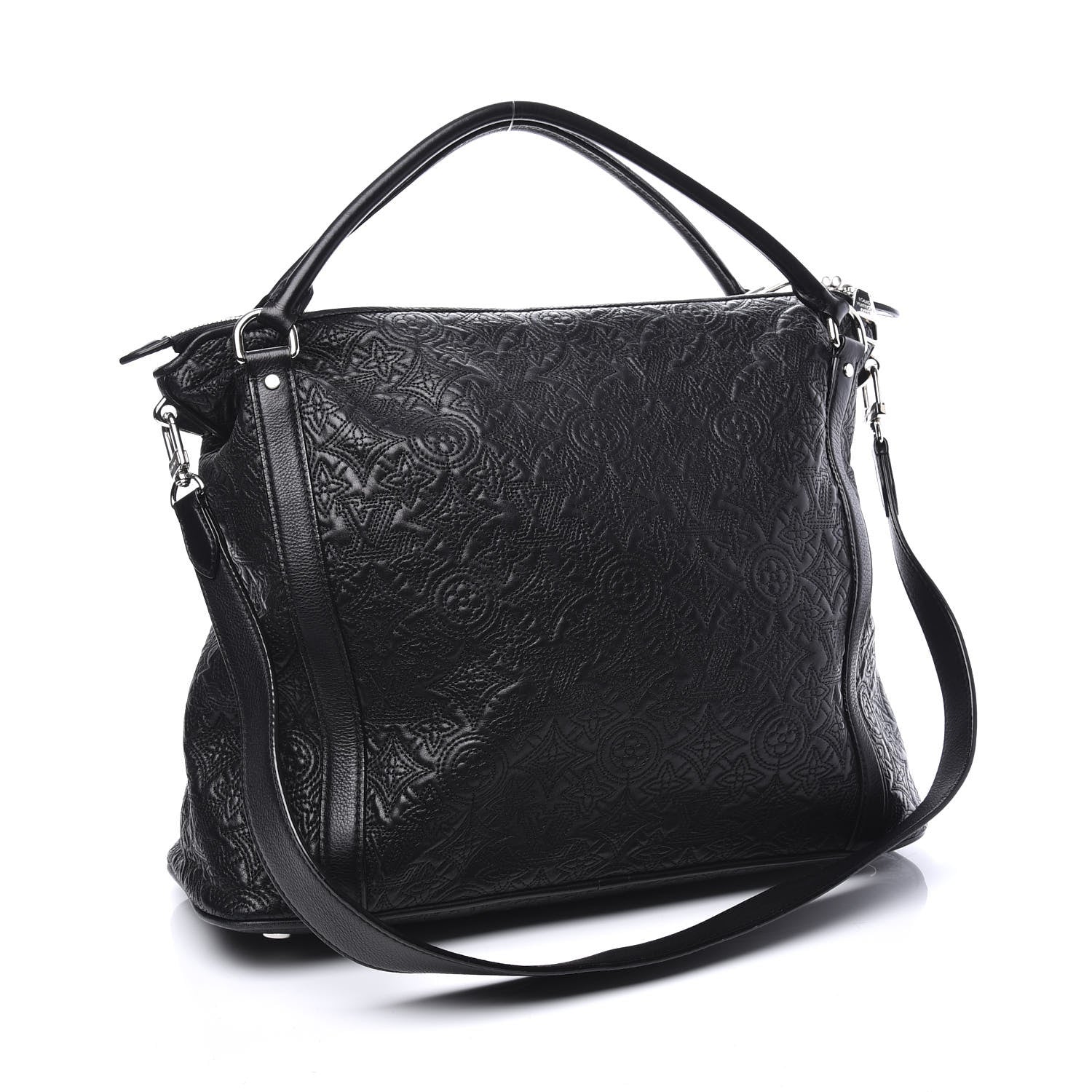 Louis Vuitton Monogram Lambskin Antheia Ixia MM Black 2 of 13
