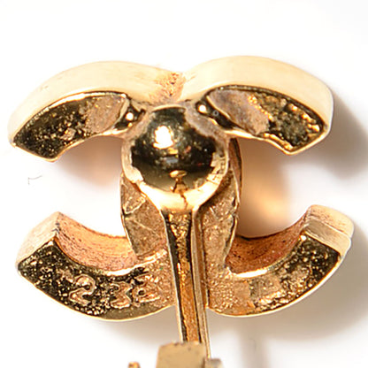 Chanel CC Clip On Earrings Gold 5 of 6