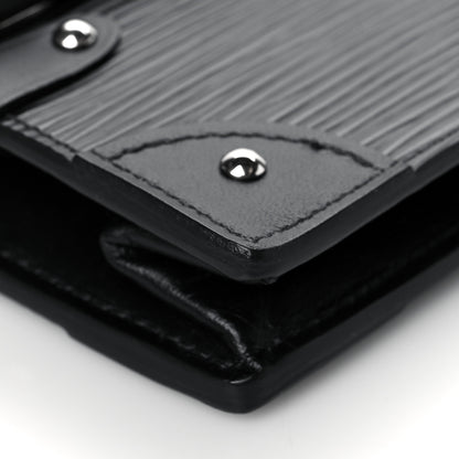 Louis Vuitton Epi Trunk Chain Wallet Black 8 of 9
