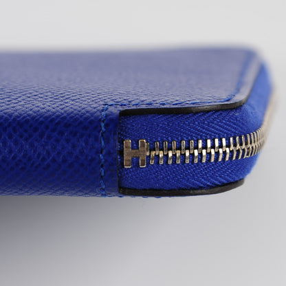 Hermes Epsom Silk'In Wallet Bleu Electrique 10 of 11