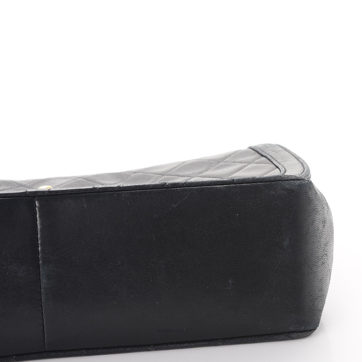 Chanel Lambskin Quilted Medium Single Flap Black 14 of 15