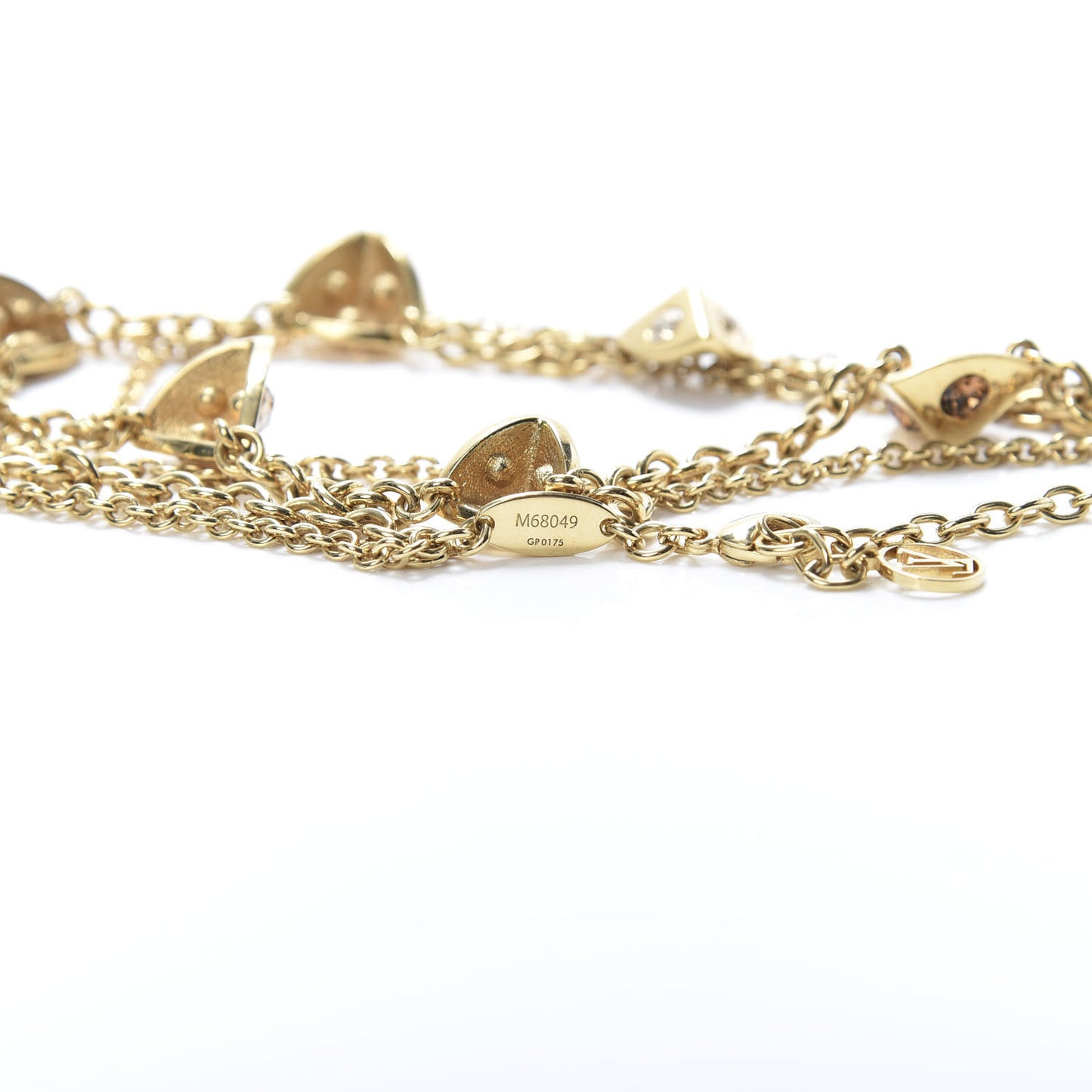 Trunkies Strass Necklace Gold