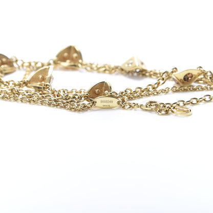 Louis Vuitton Trunkies Strass Necklace Gold 5 of 5