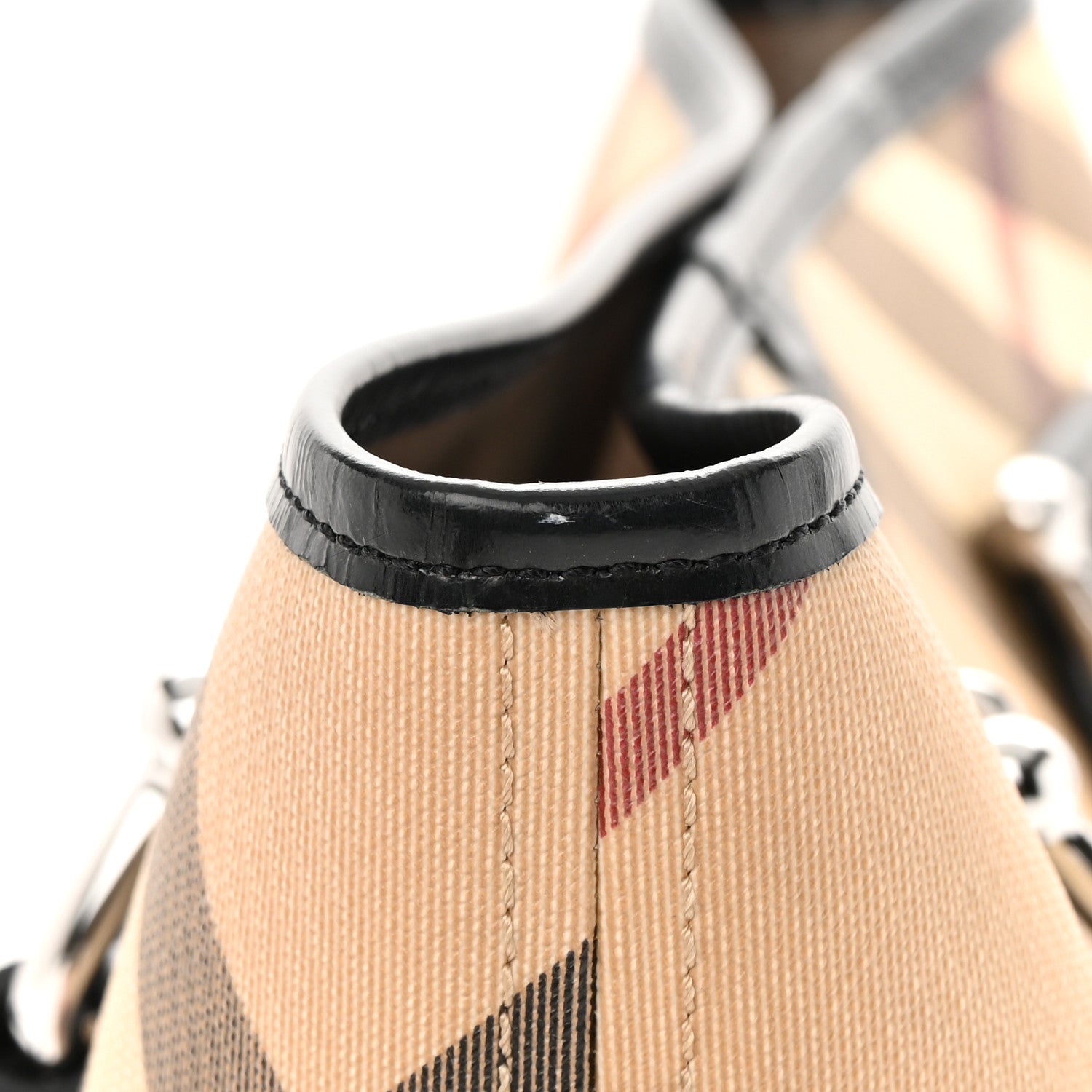 Burberry Nova Check Tote Black 17 of 18