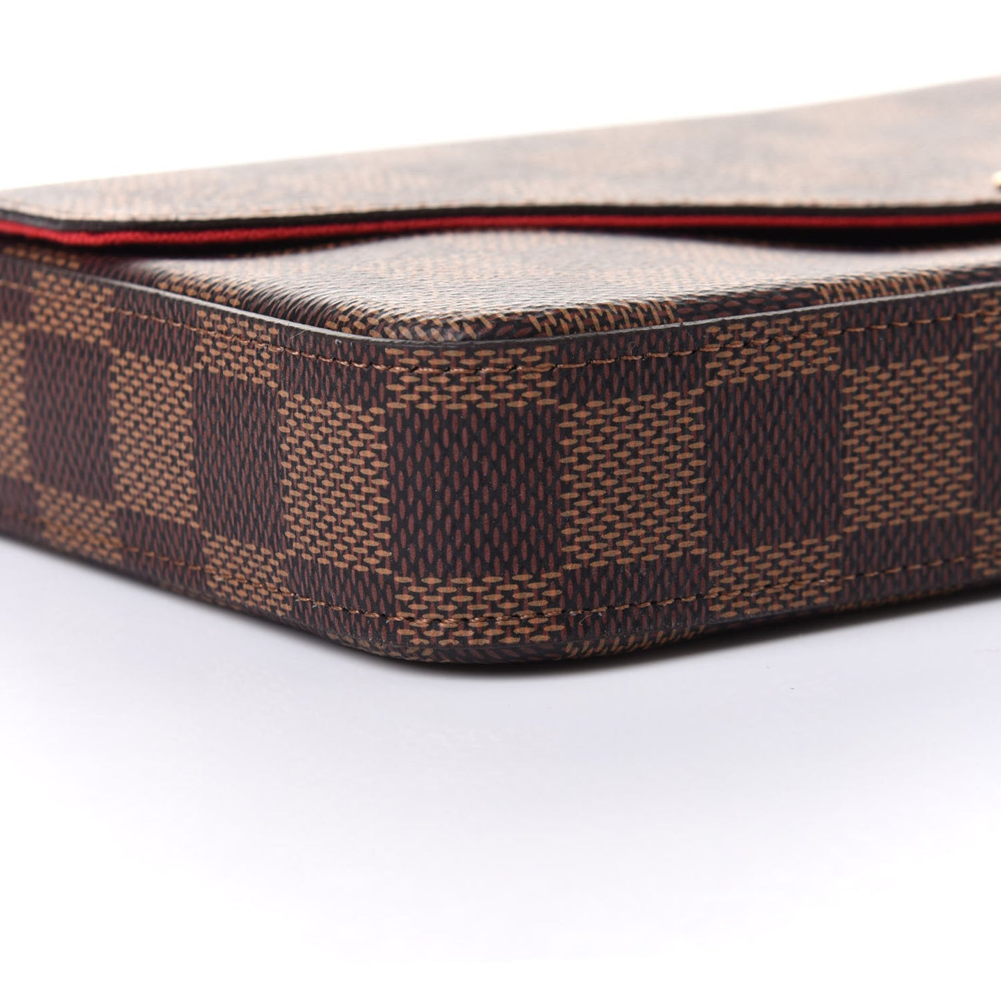 Damier Ebene Pochette Felicie Chain Wallet