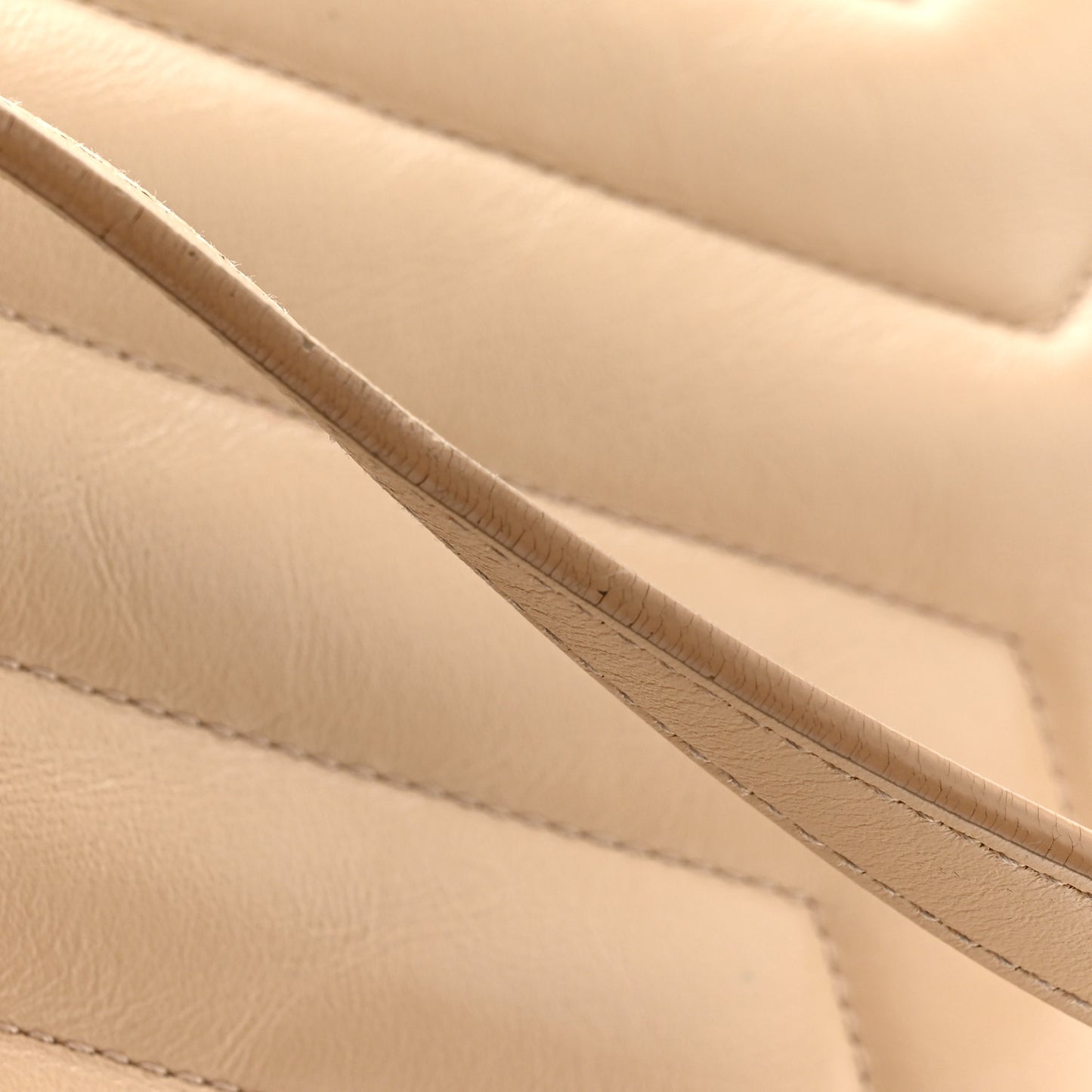Calfskin Y Quilted Monogram Large Loulou Shopper Nude Powder