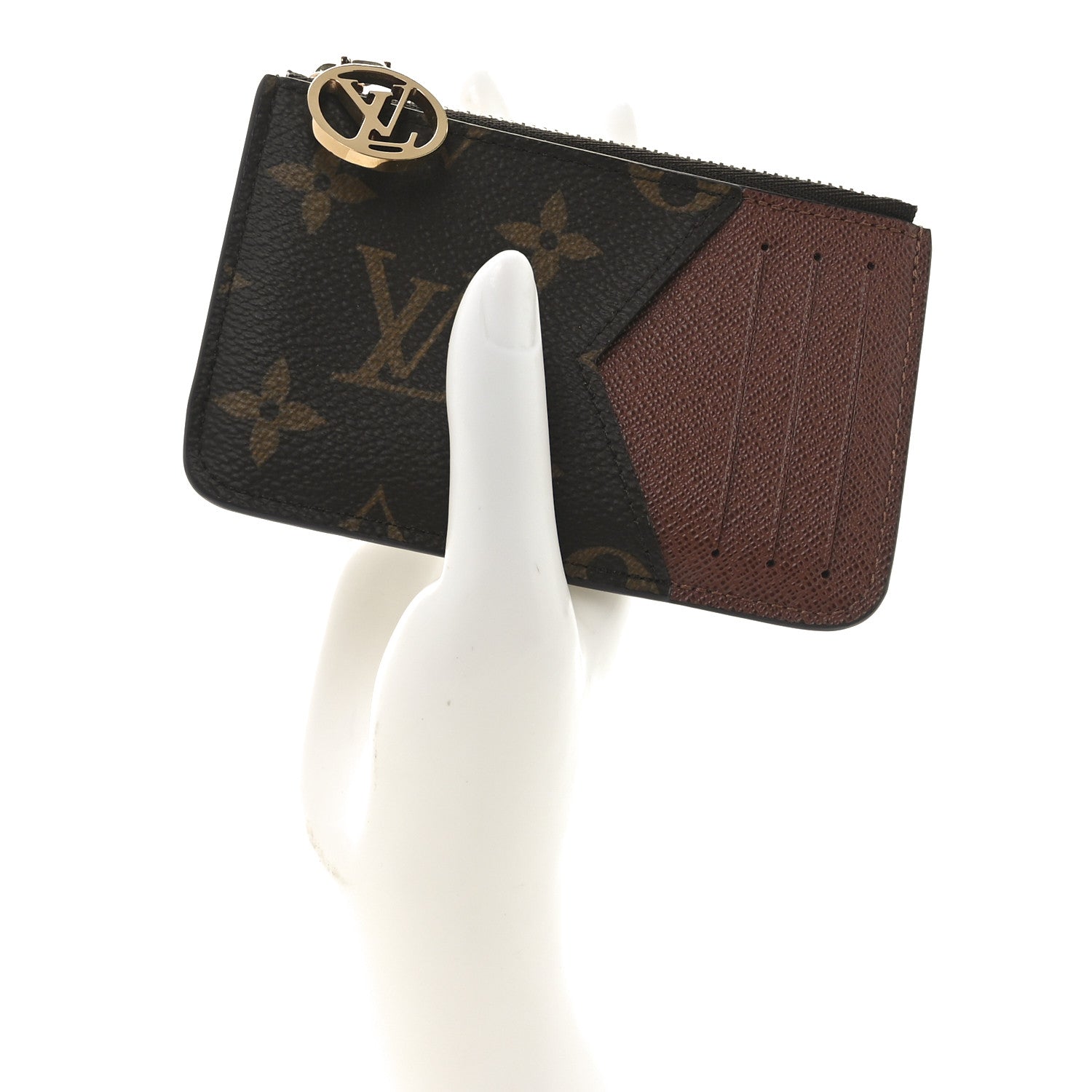 Louis Vuitton Monogram Zipped Romy Card Holder 2 of 7