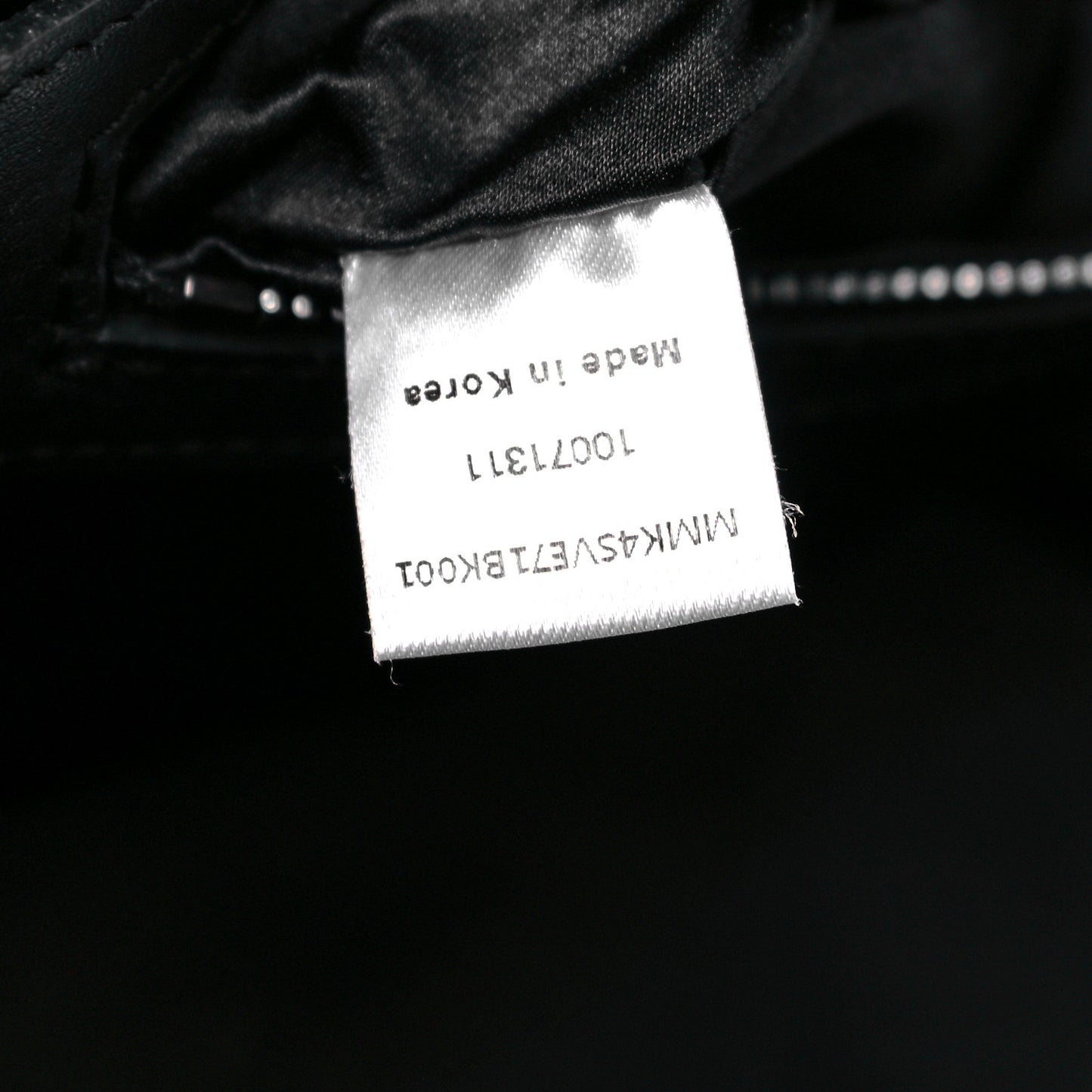 Calfskin Medium Studded Backpack Black