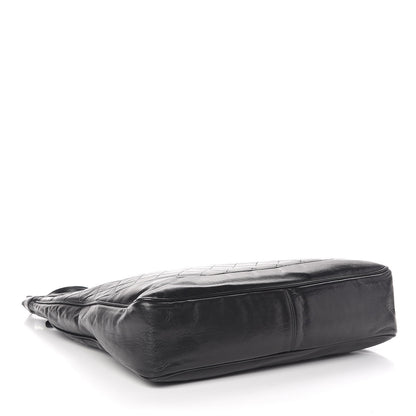 Chanel Lambskin Quilted Hobo Black 4 of 10