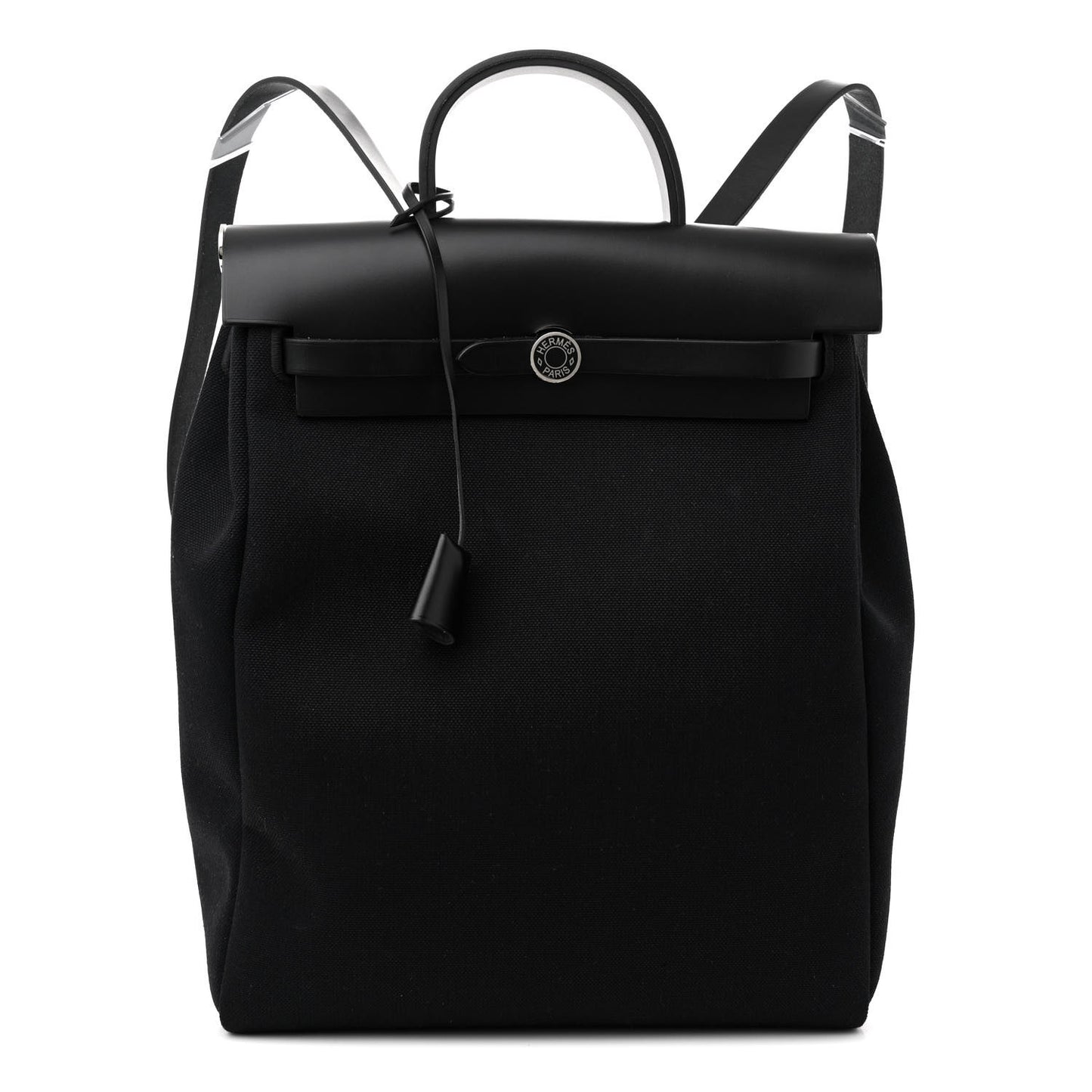 Military Toile Vache Hunter Herbag a Dos Zip Retourne Backpack Black