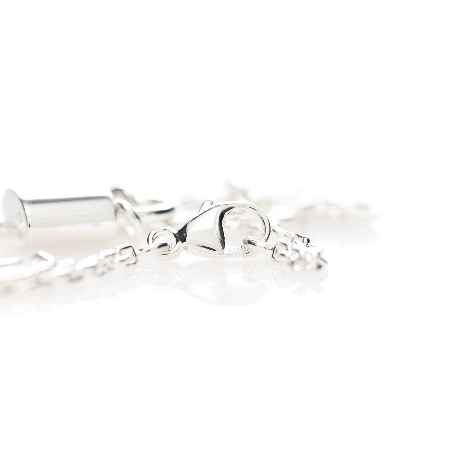 Louis Vuitton Sterling Silver Lockit Bracelet 4 of 5