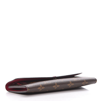 Louis Vuitton Monogram Emilie Wallet Fuchsia 4 of 9