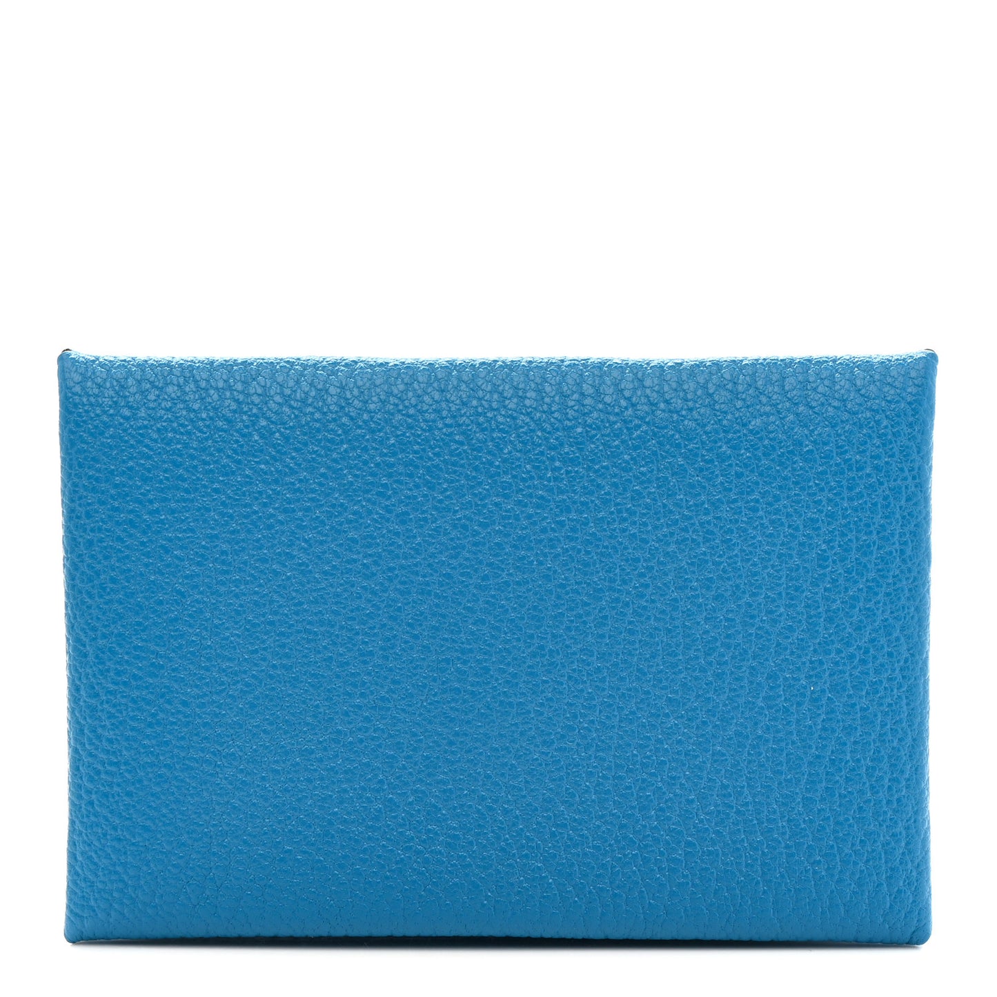 Chevre Mysore Verso Calvi Card Case Bleu Frida Cuivre