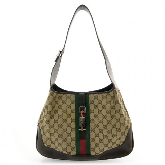 Monogram Web Jackie O Hobo
