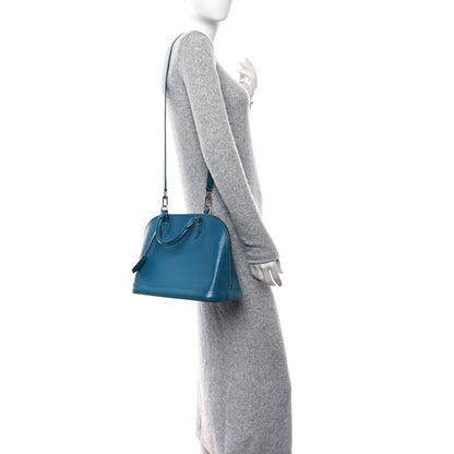 Louis Vuitton Epi Alma PM Cyan 2 of 8