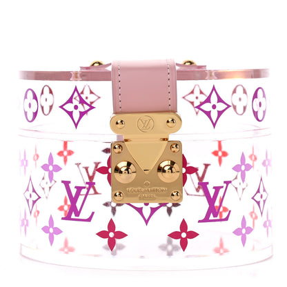 Louis Vuitton Transparent Plexiglass Box Scott Rose Ballerine 1 of 7
