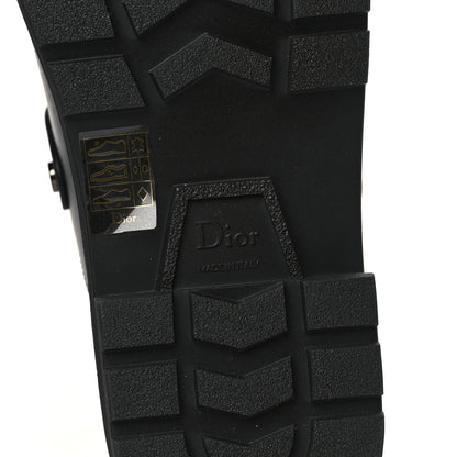 Christian Dior Calfskin Diorquake Buckled Lug Sole 15mm Clogs 38 Black 6 of 8