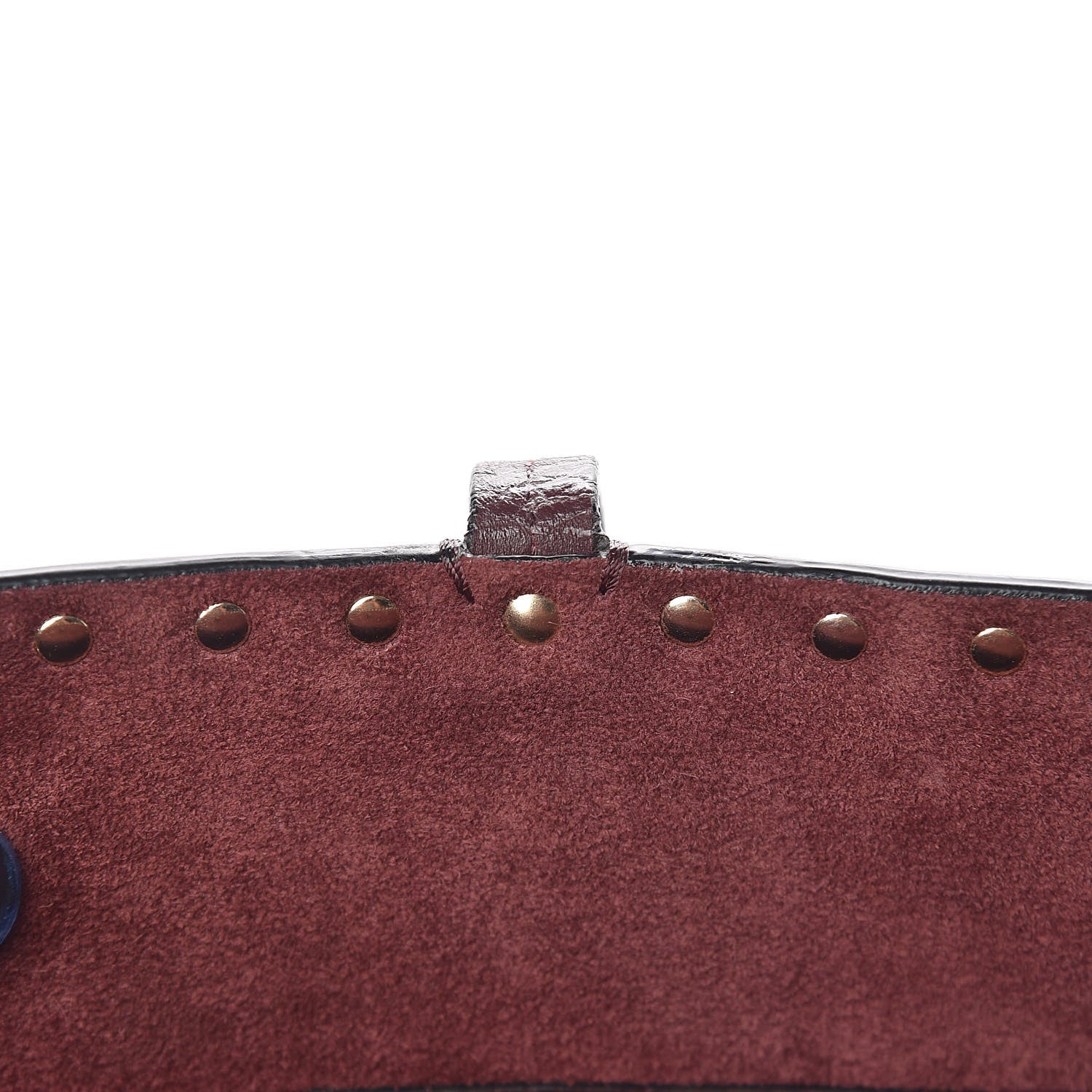 Valentino Garavani Grained Calfskin Small Rockstud Shoulder Tote Rubin 7 of 12
