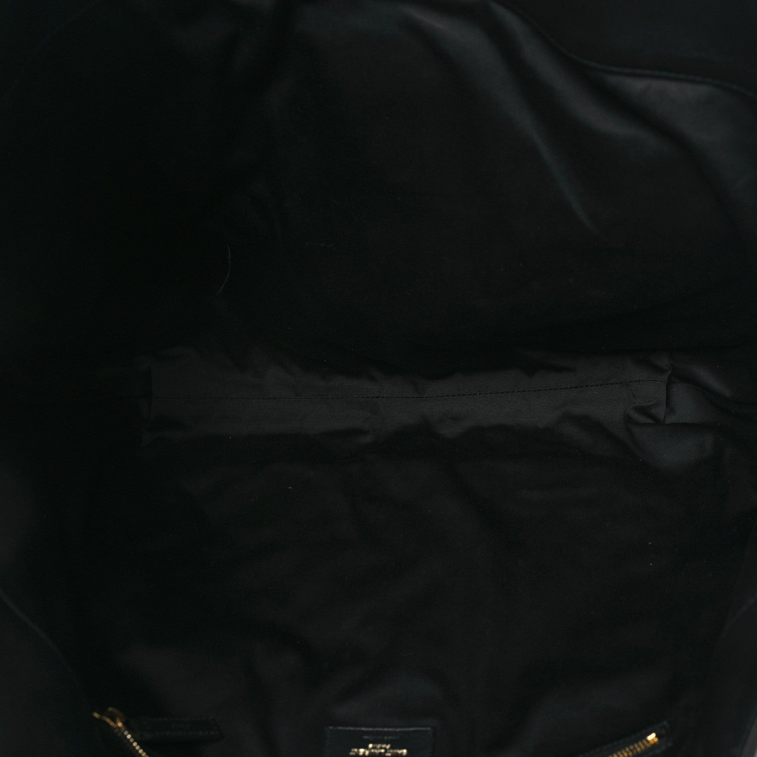 Saint Laurent Lambskin Quilted Maxi Icare Shopping Tote Black 6 of 13