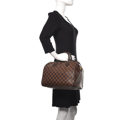 Louis Vuitton Damier Ebene Speedy 30 2 of 10
