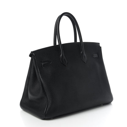Hermes Togo Birkin 35 Black 3 of 11