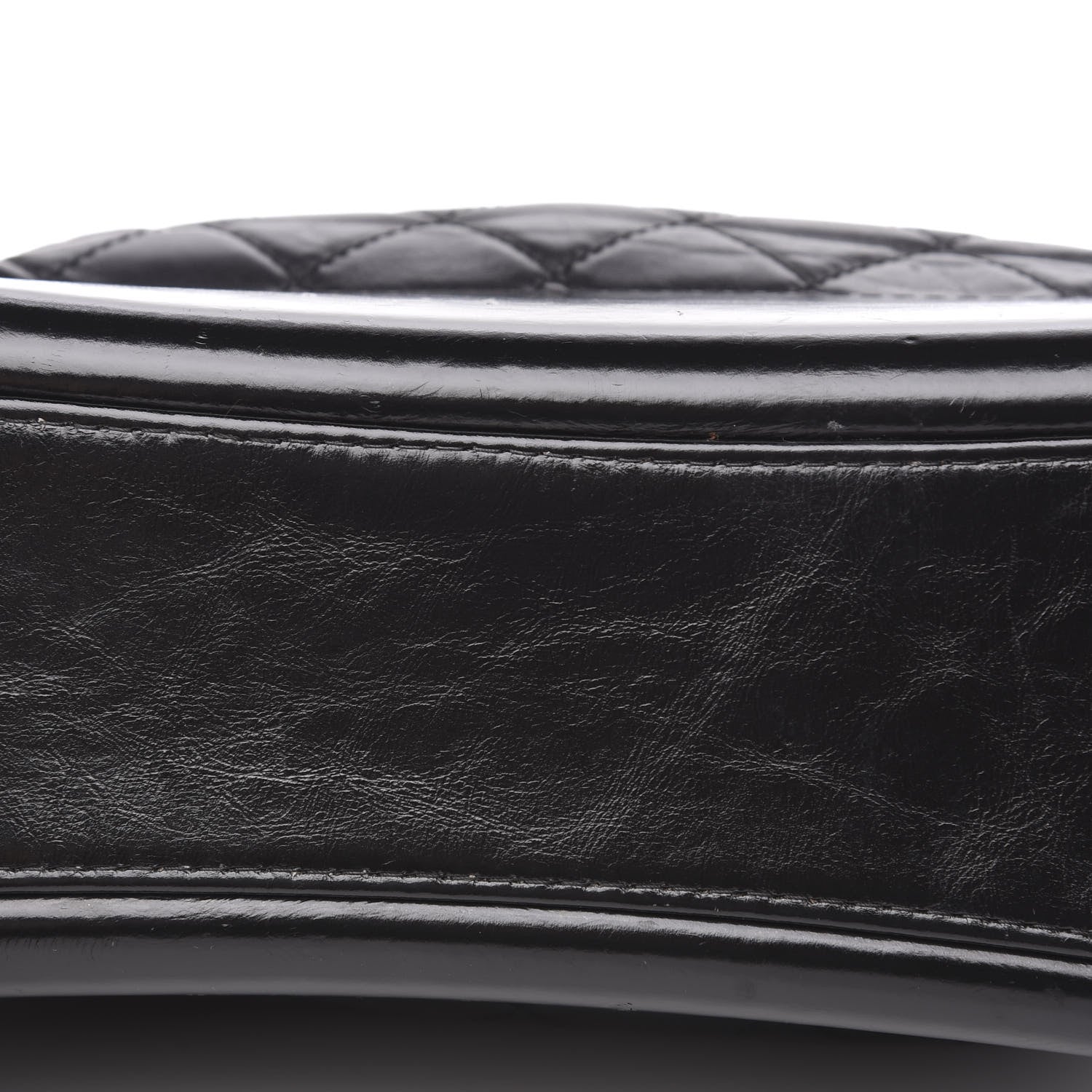Chanel Aged Calfskin Quilted Medium Gabrielle Hobo Black 10 of 18