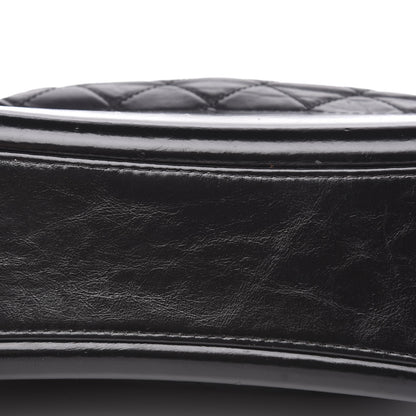 Chanel Aged Calfskin Quilted Medium Gabrielle Hobo Black 10 of 18